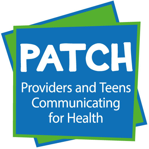 PATCH logo: Providers and Teens Communicating for Health